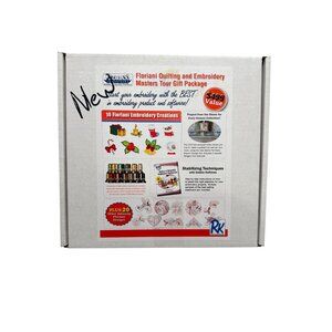 Floriani Quilting and Embroidery Masters Tour Gift Package Christmas Patterns